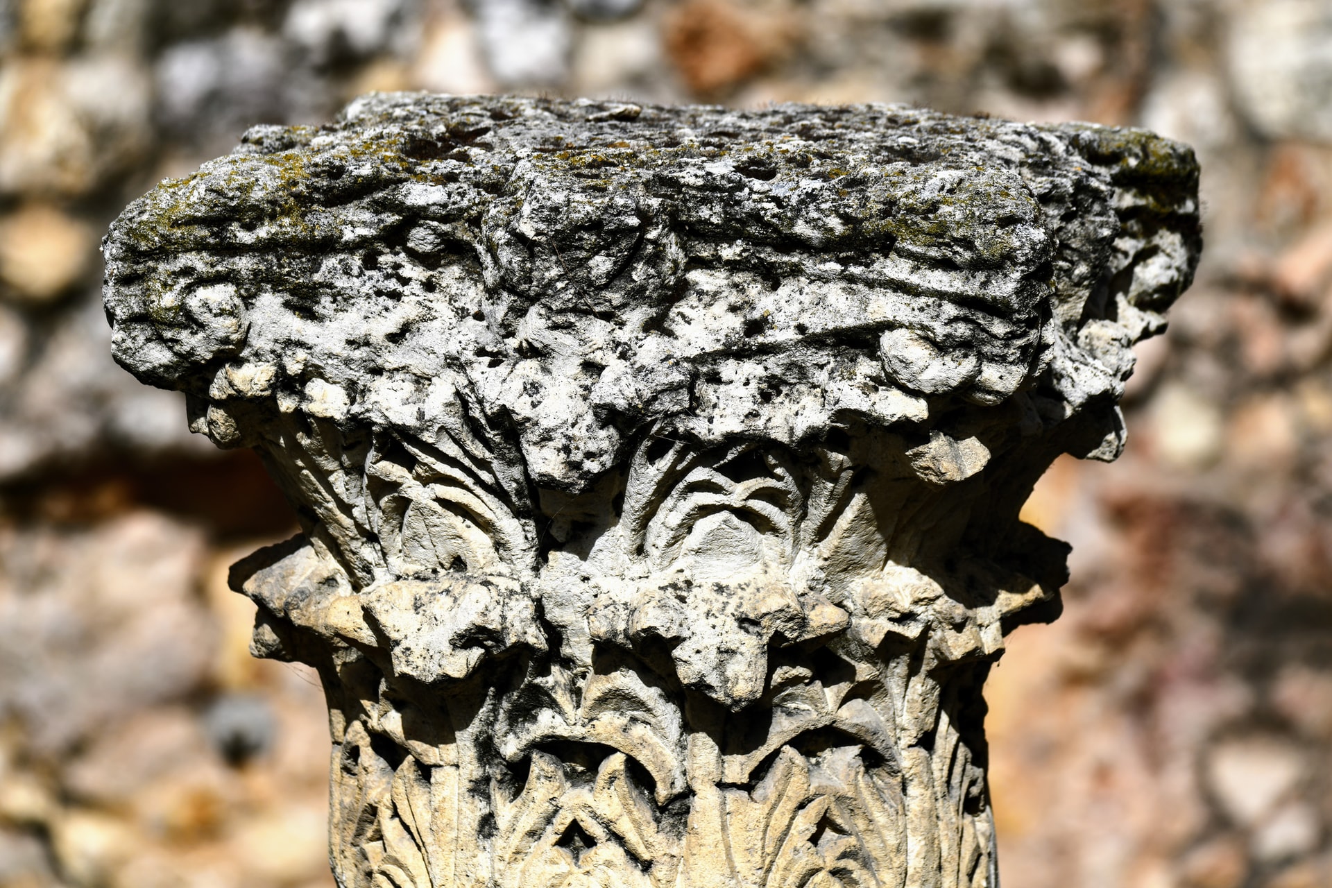 Roman Pillar, Сardo, the Old City of Jerusalem