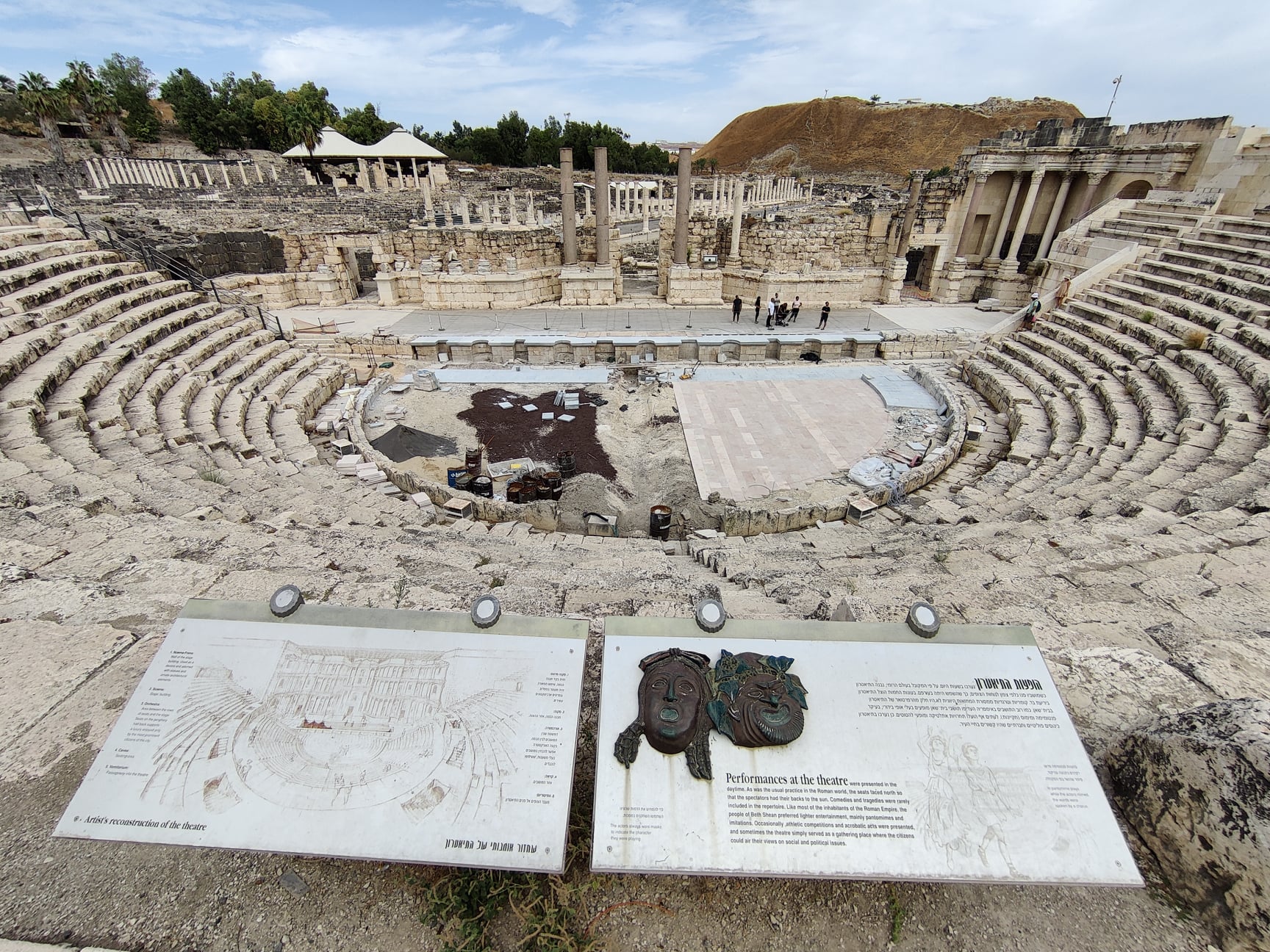 Roman Theatre at Beit Shean National Park, Israel