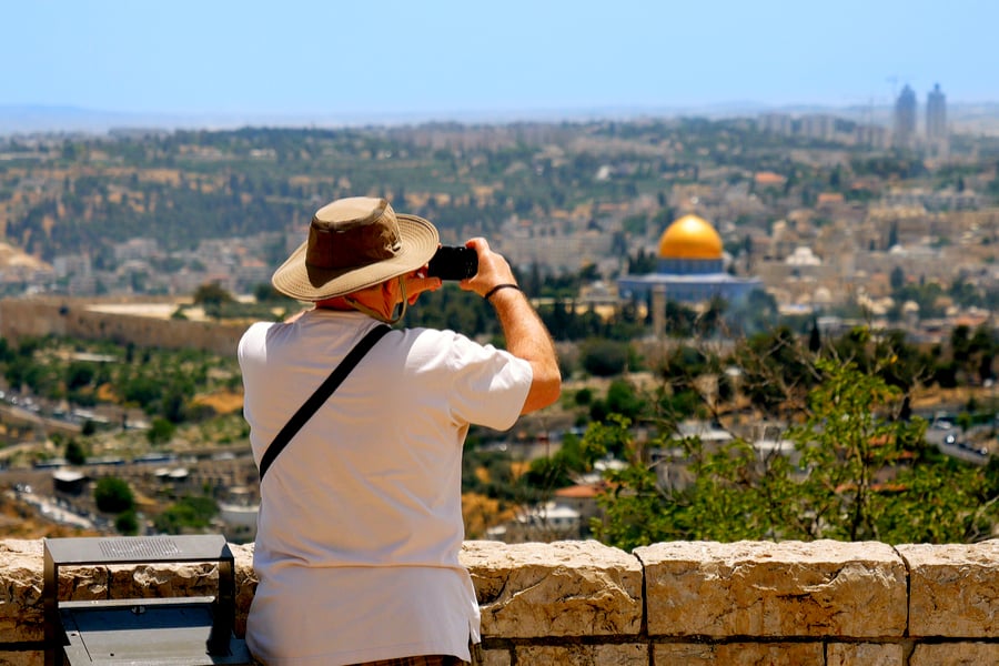Mount Scopus is a famous Holy Land place and it has a fantastic view to the Old Jerusalem. 