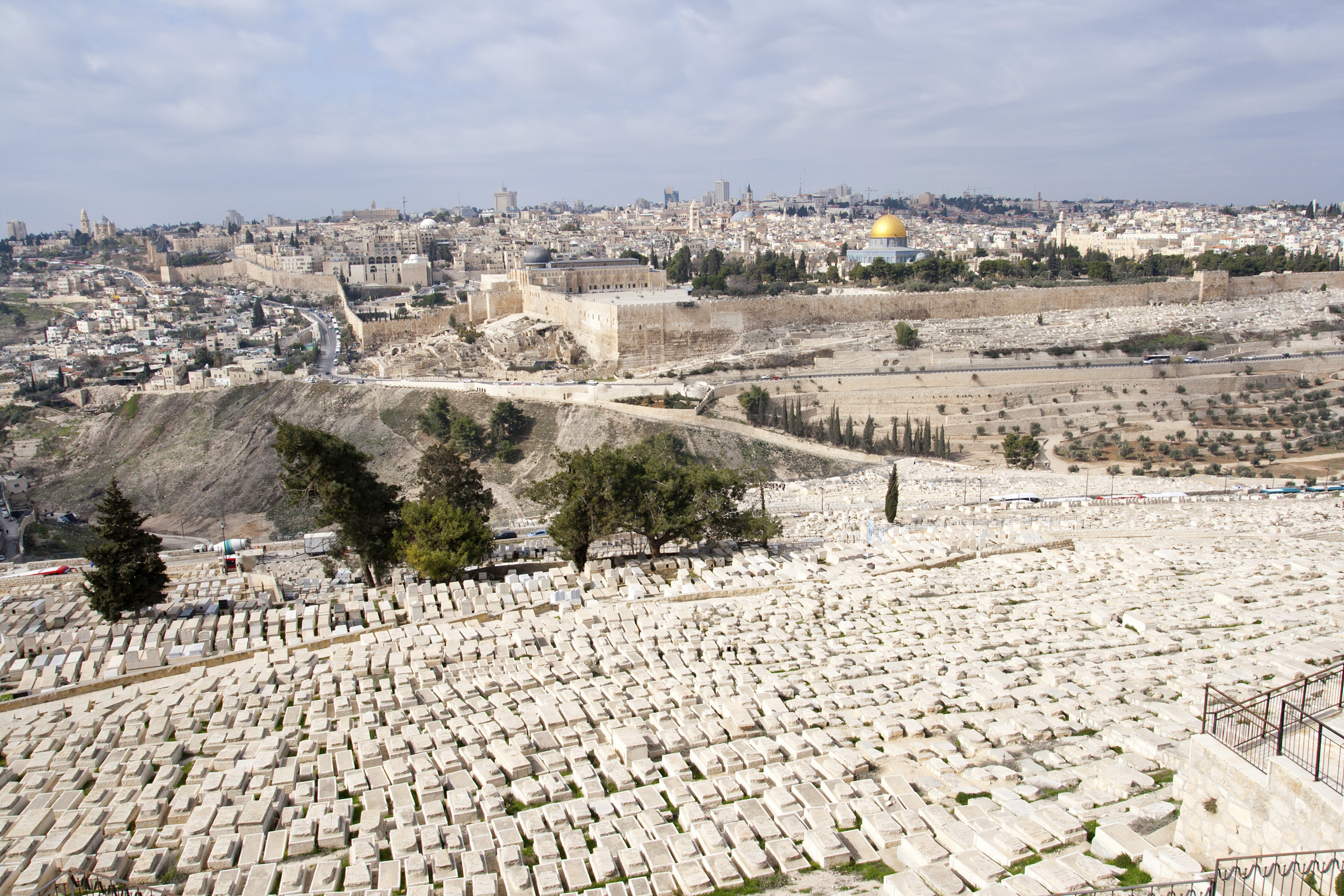 Panoramic overview of Jerusalem