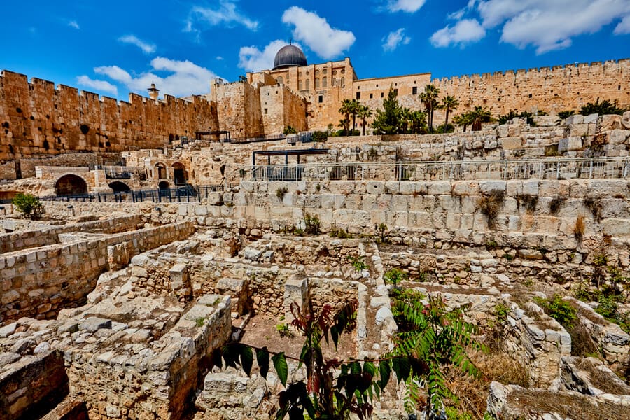 City of David excavations, Jerusalem, Israel