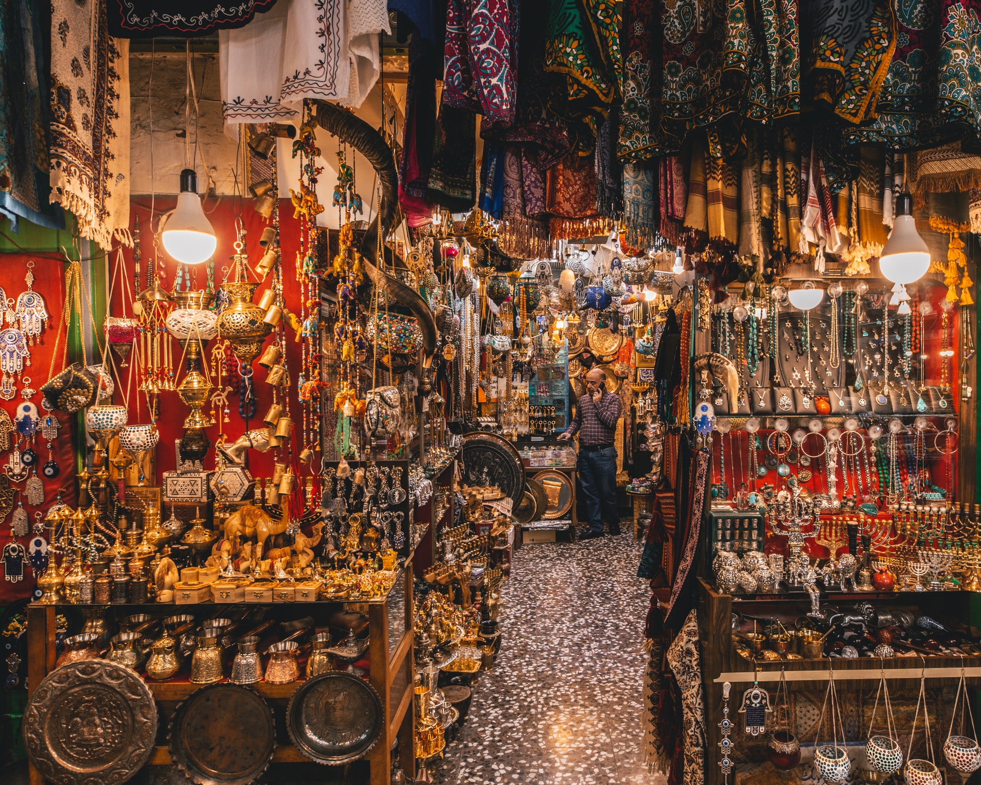 Shop in the Old City of Jerusalem, Israel