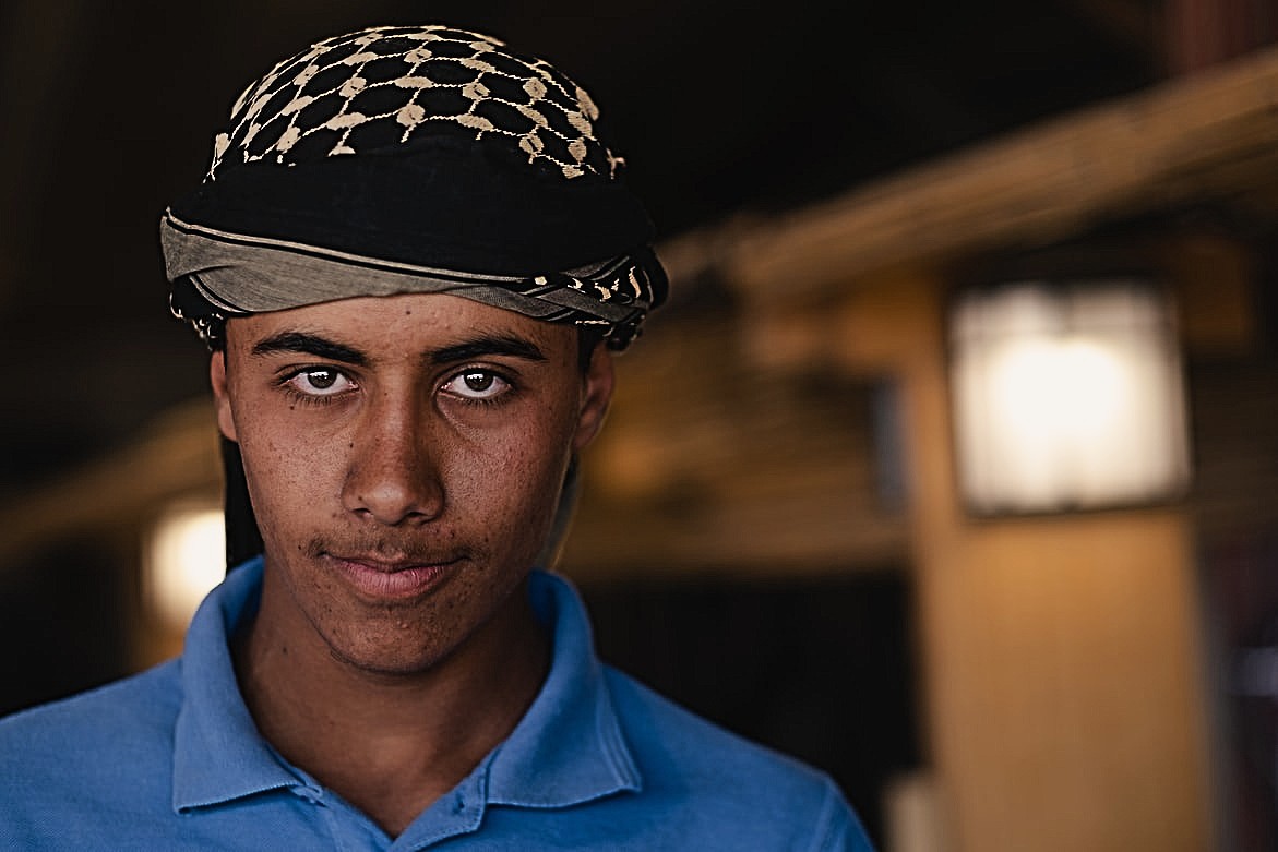 Mohamed, part of the Israeli Bedouin community in the Negev