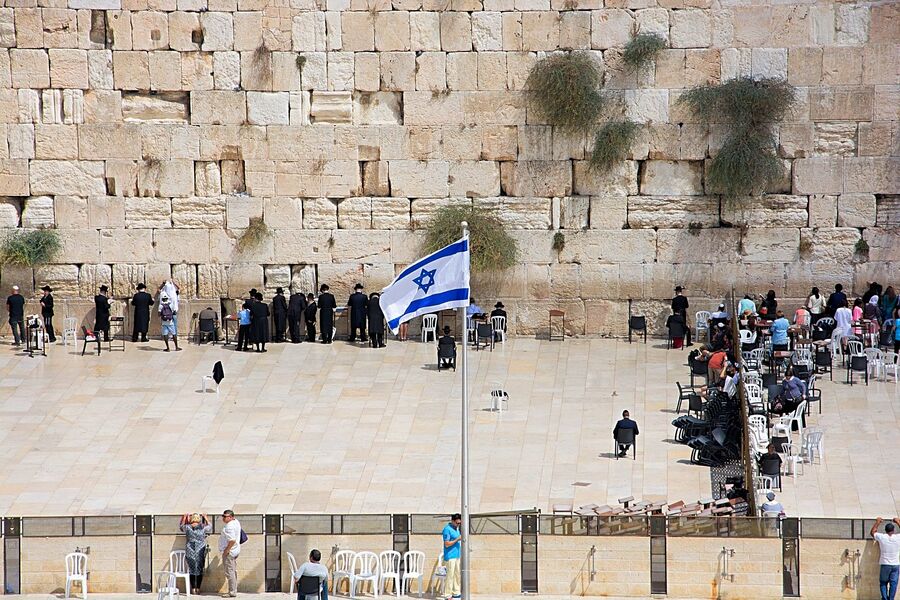 View of the Western Wall, Jerusalem
