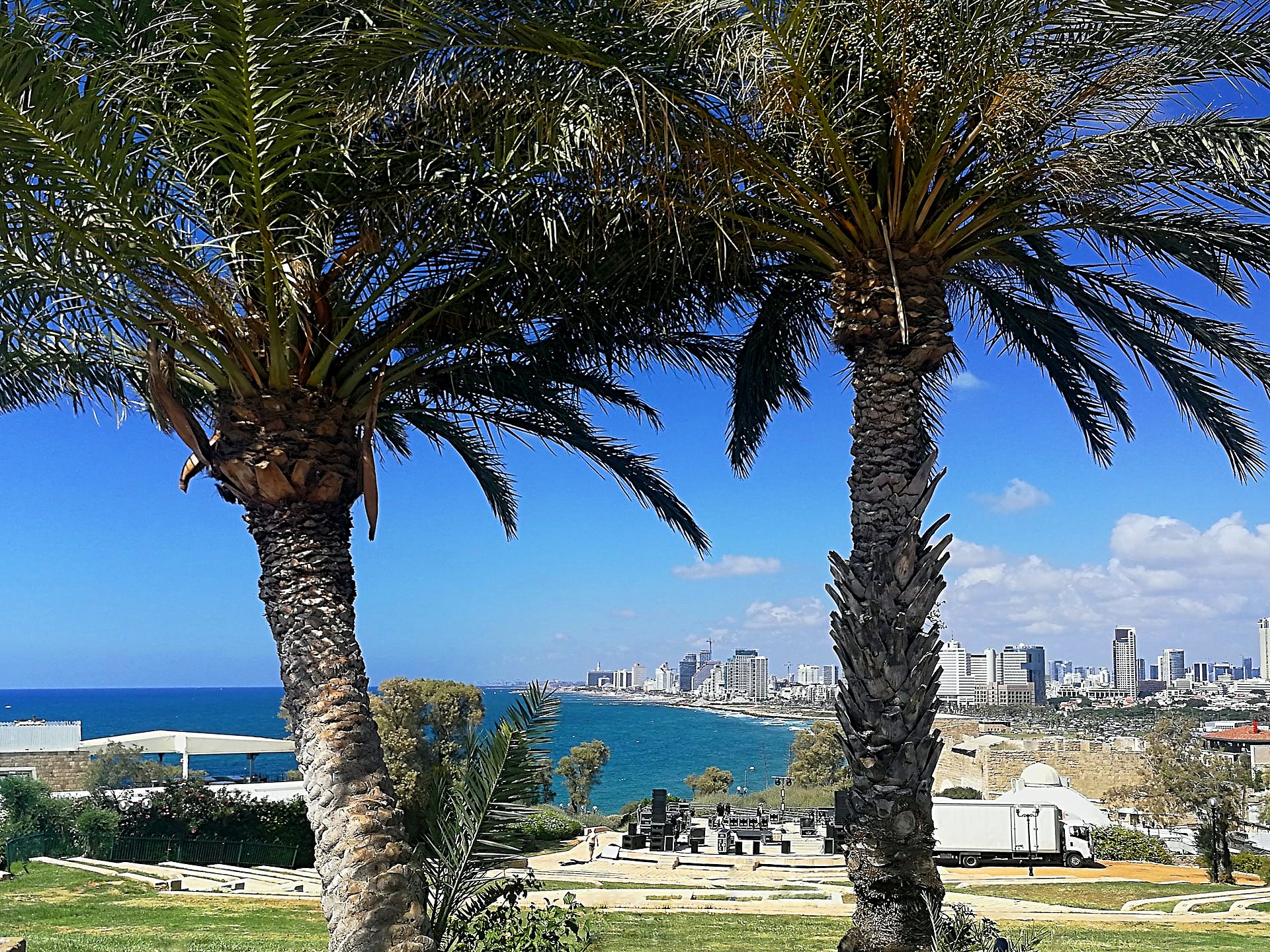 Tel Aviv summertime, sea and beach