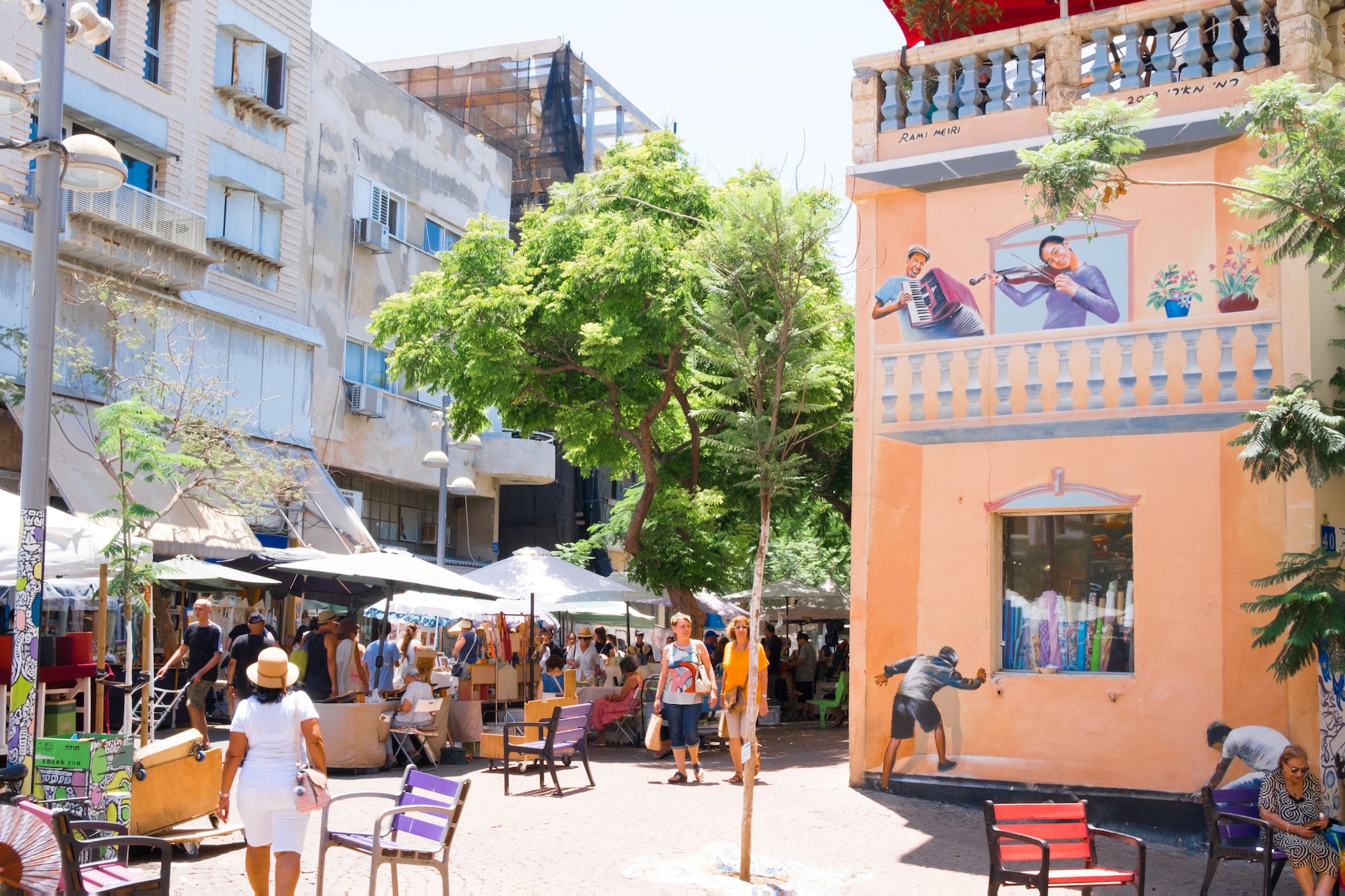 Plan the Perfect Israel Itinerary- Days 1-2 Tel Aviv, The lively streets of Tel Aviv