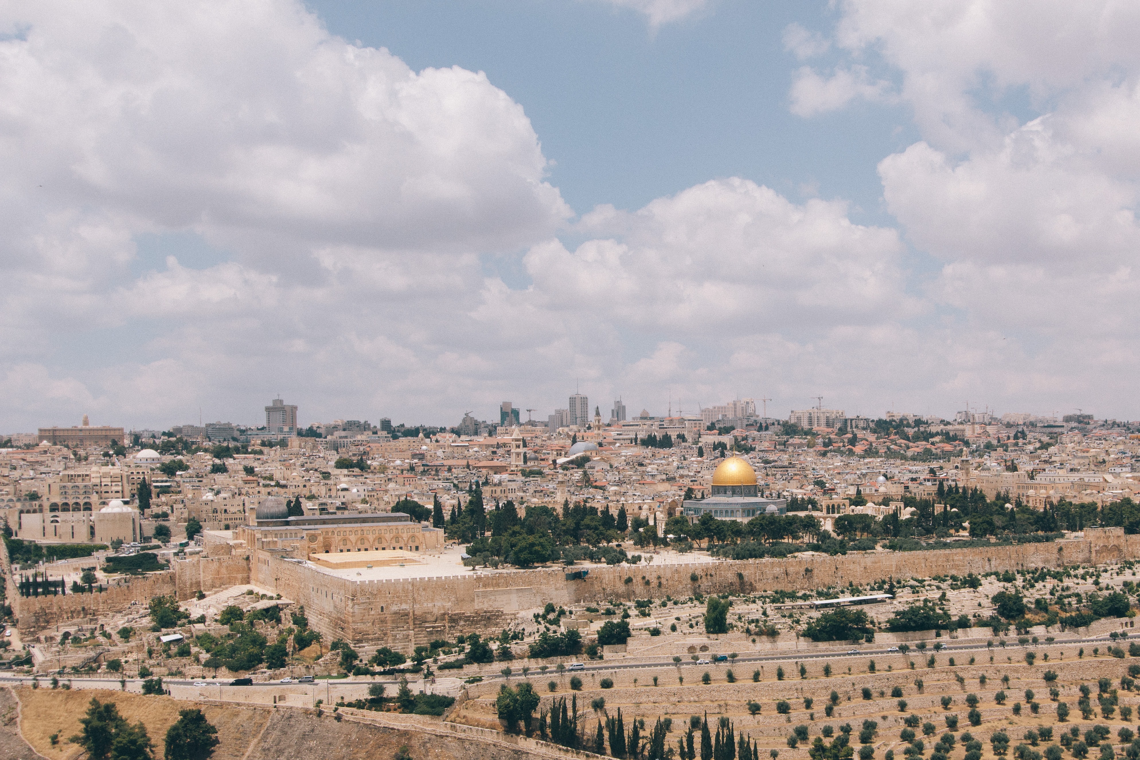 View of Jerusalem Old City