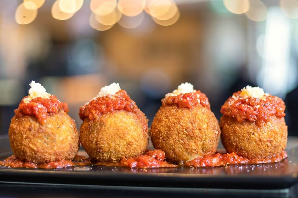 Arancini balls