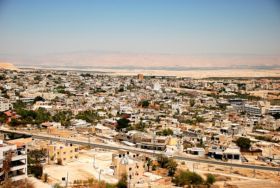 View of Jericho from the Mount Temptation