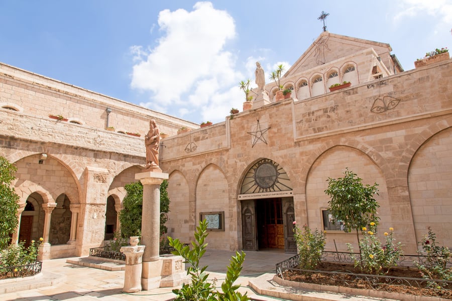 Holy Sites in the West Bank- The Church of St. Catherine, Bethlehem