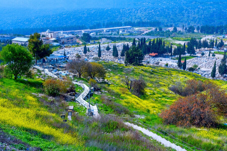 City of Safed in the Upper Galilee