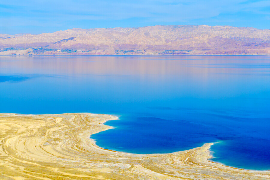 The Dead Sea view