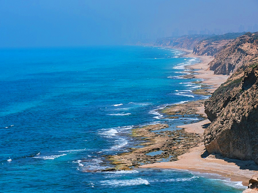 Apollonia coastline, Israel