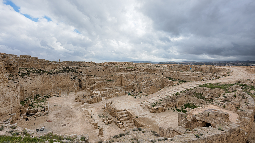 Mountain Palace-Fortress at Herodium (a.k.a. Herodion) National Park