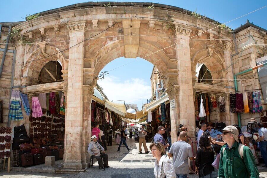  Old City market, Jerusalem