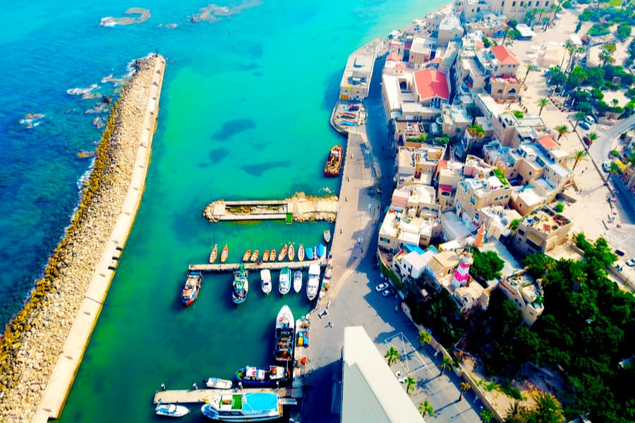 Jaffa Port Aerial View, Israel