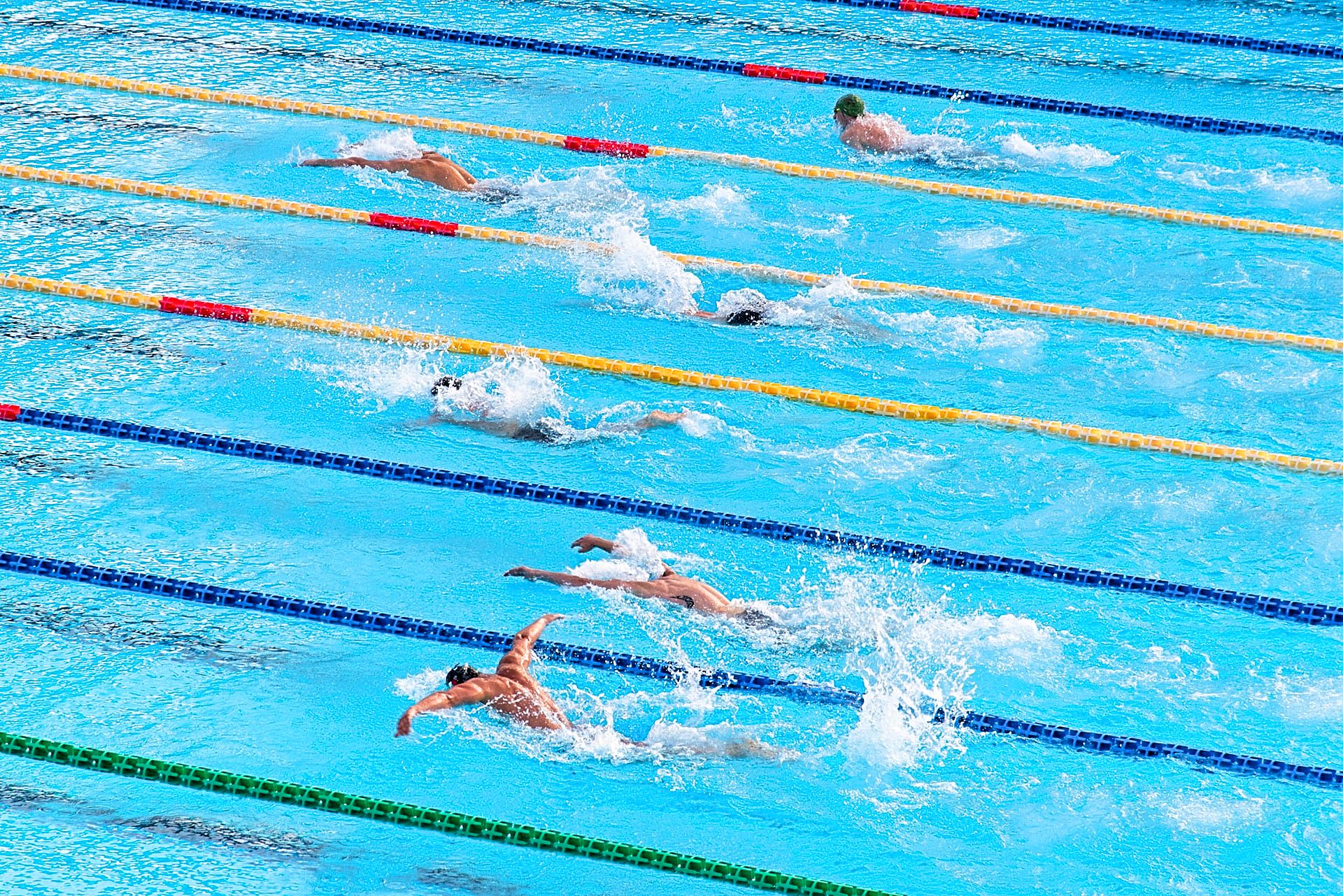 Swimming competition
