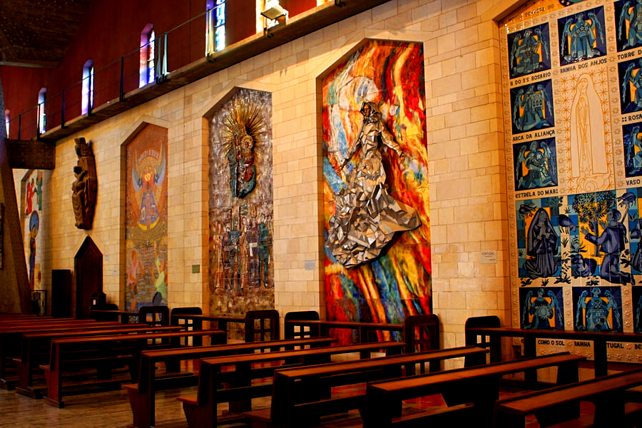Interior of the Annunciation Chruch, Nazareth