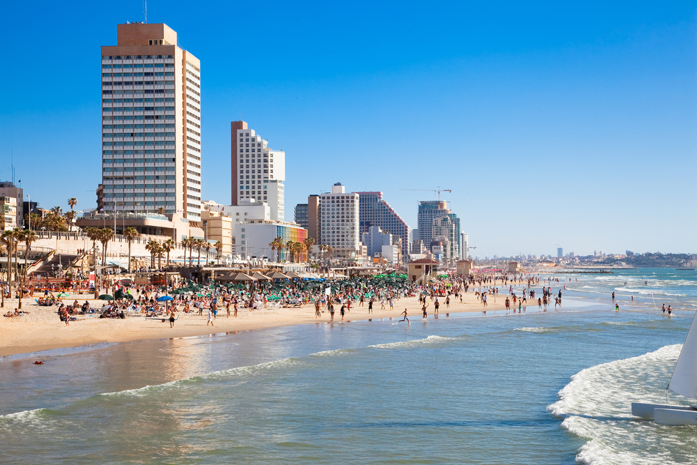 beaches in tel aviv
