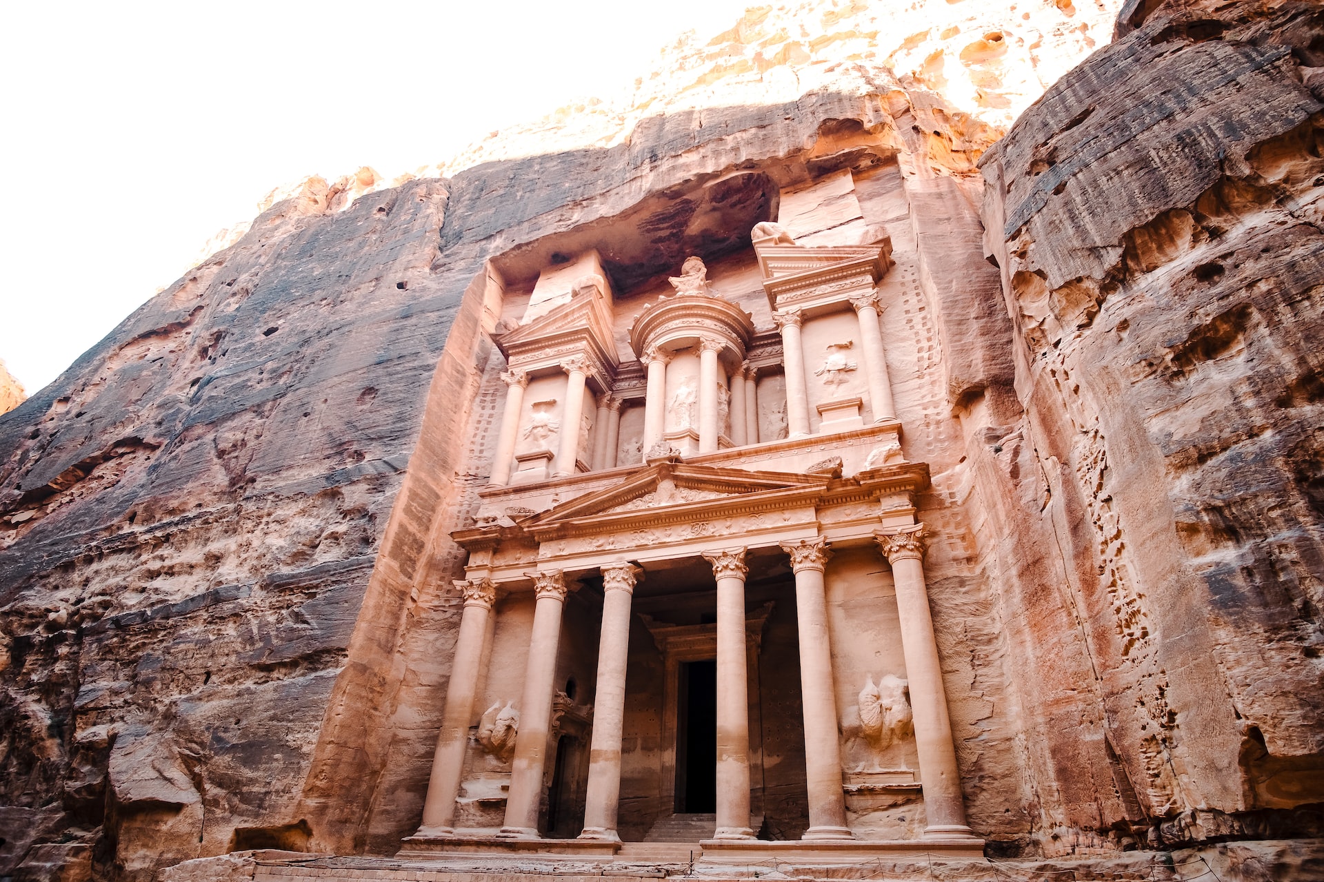 Inside Petra, Jordan