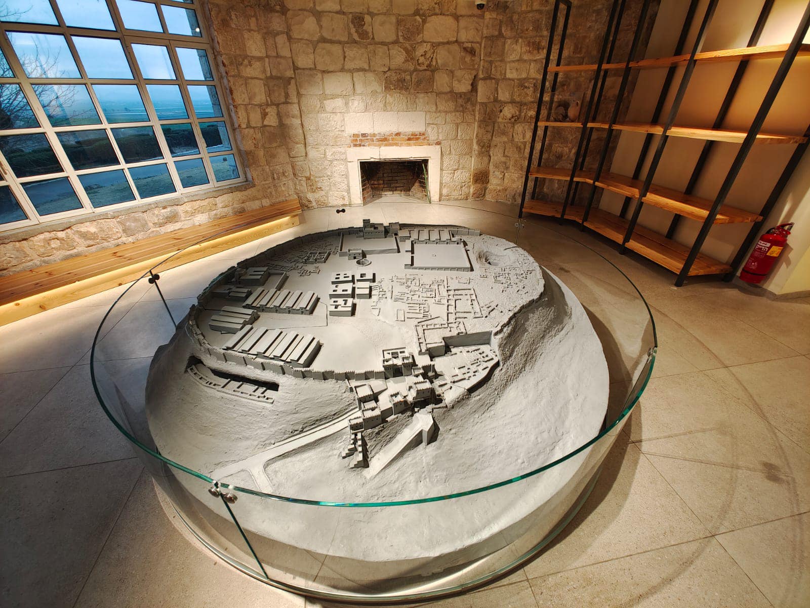 Model of Israelite Megiddo (in the Tel Megiddo Museum), Israel