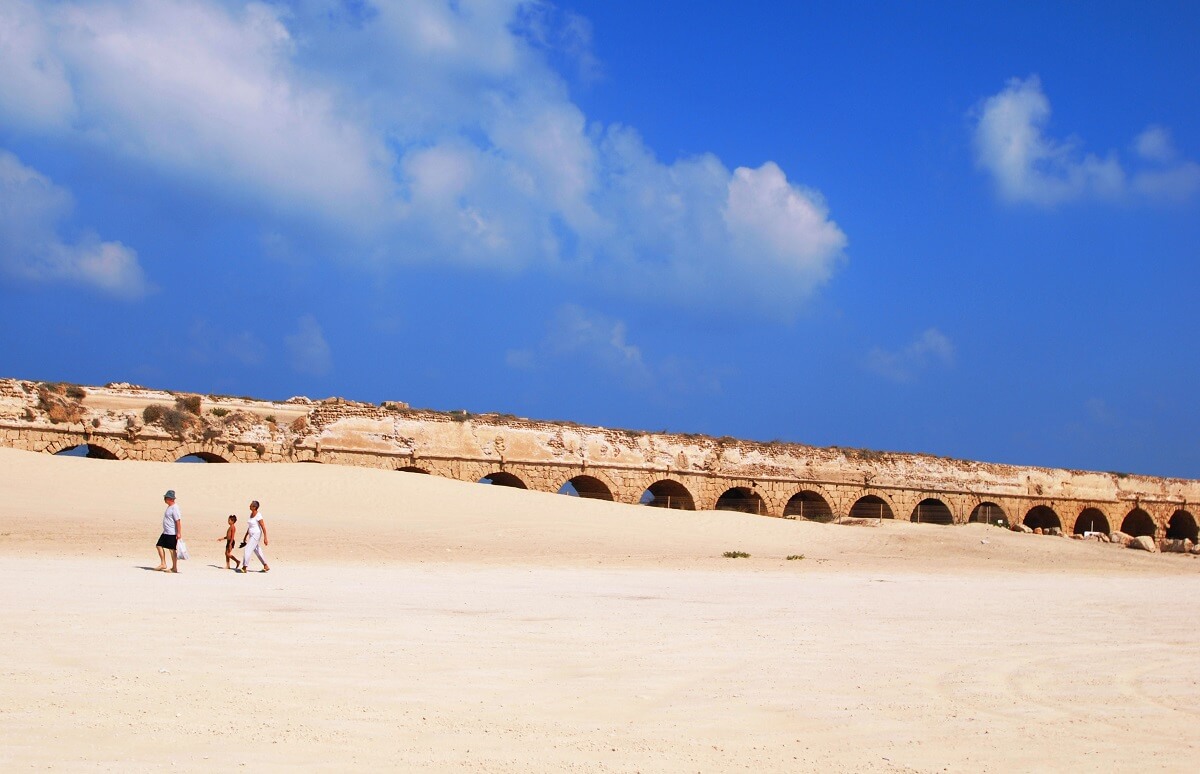 Aqueduct Beach, Caesarea, Israel