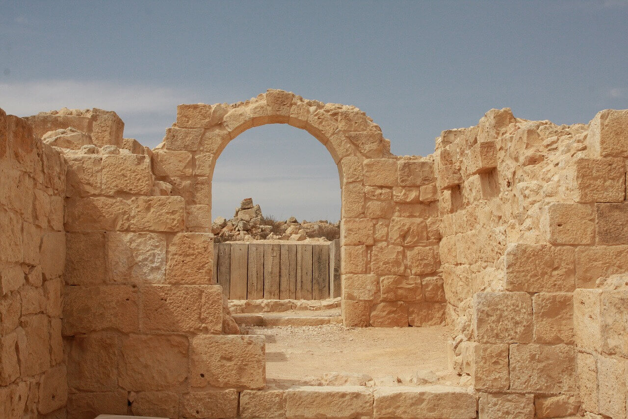 The archeological site of Avdat, Negev Desert, Israel