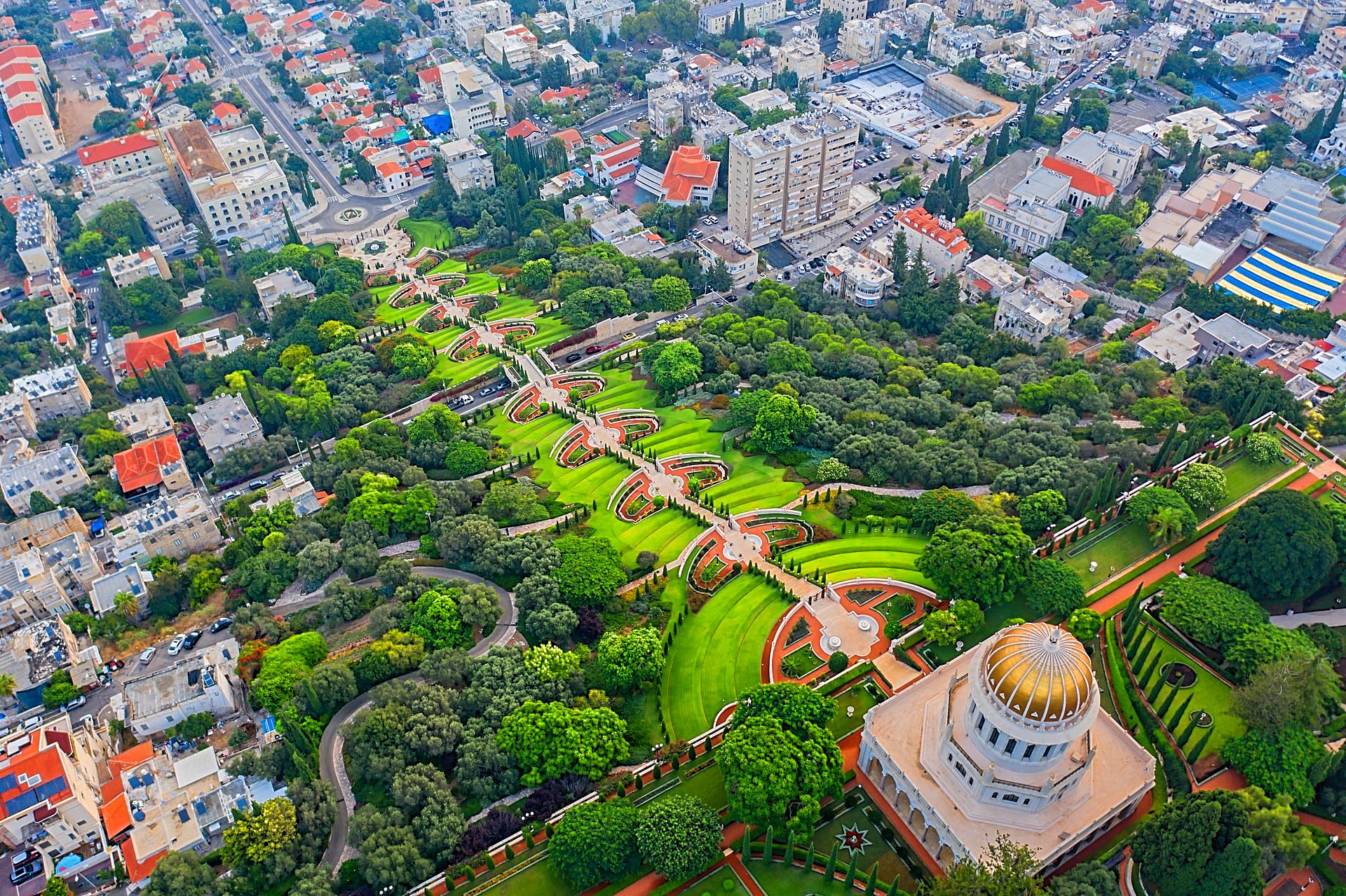 The Baha'i World Centre in Haifa, Israel