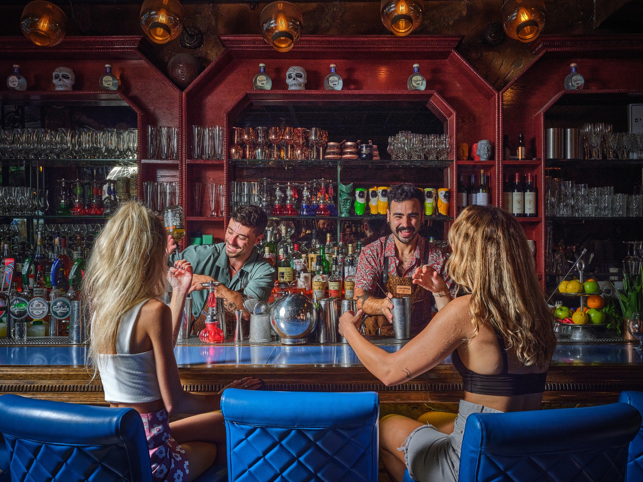 Bartenders in Concierge Bar, Tel Aviv