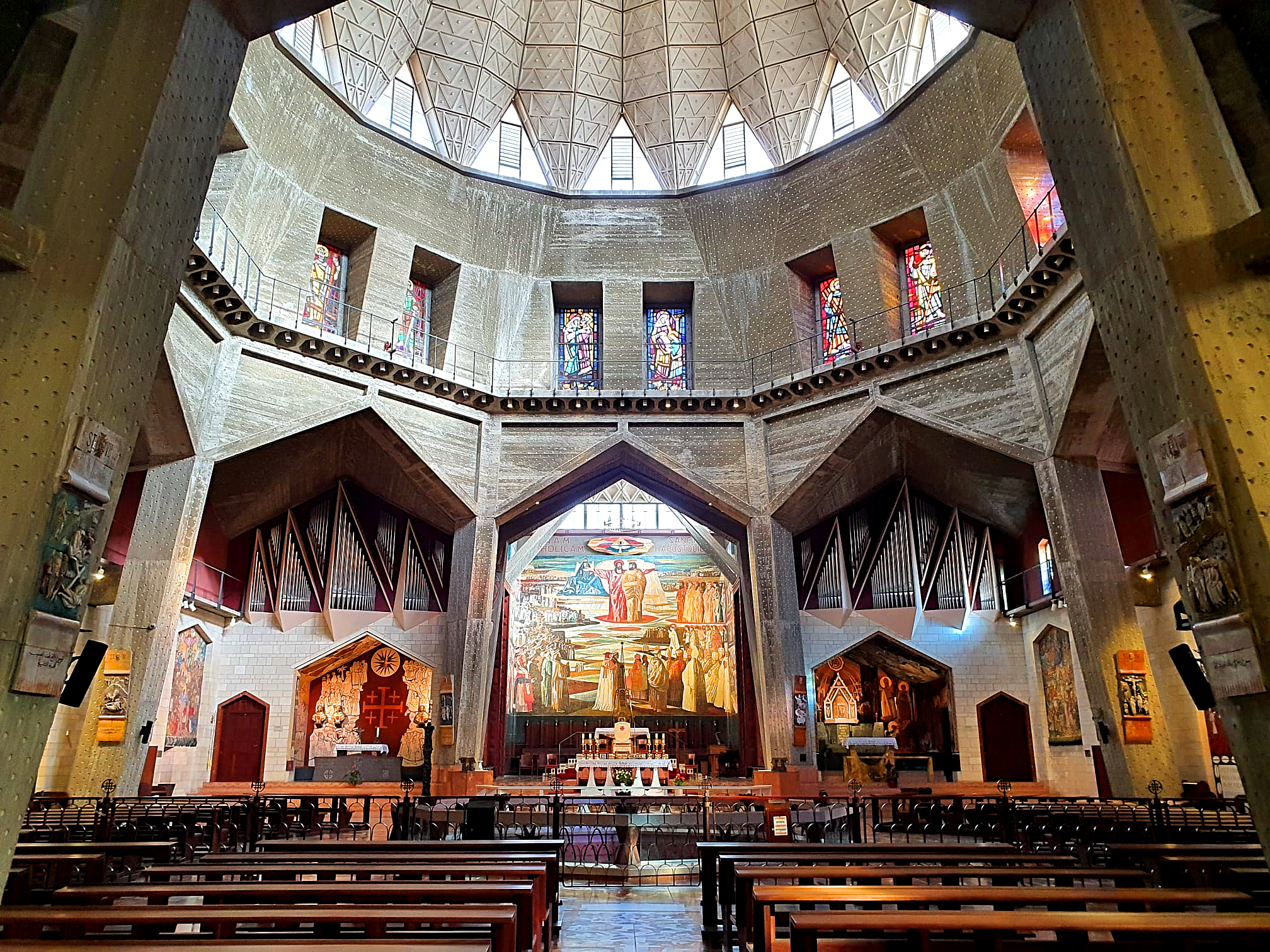 Inside the Annunciation Church, Nazareth