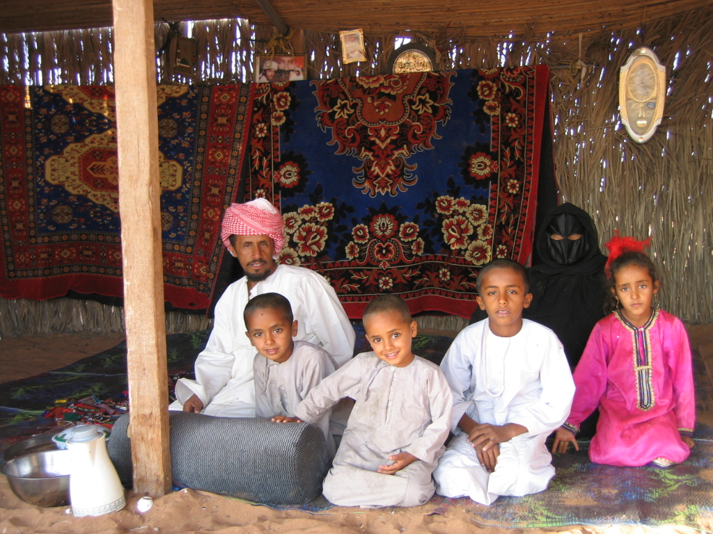 Bedouin Hospitality in Jordan- A Bedouin Family