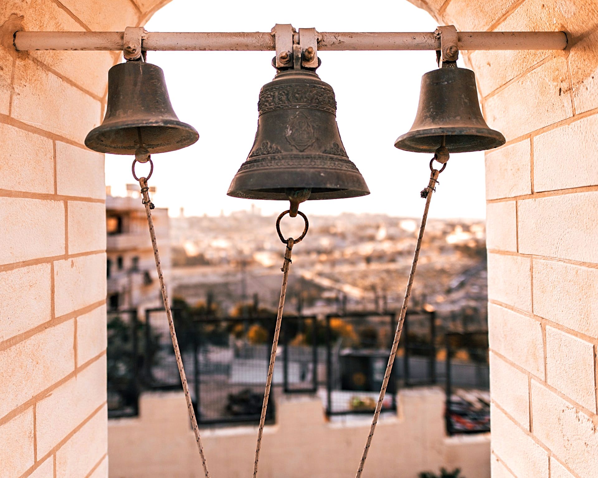 Cathedral bells, Mount of Olives, Jerusalem