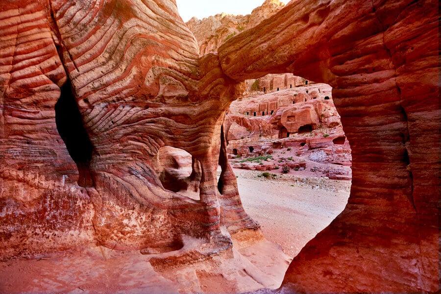 Inside The Rose City Of Petra