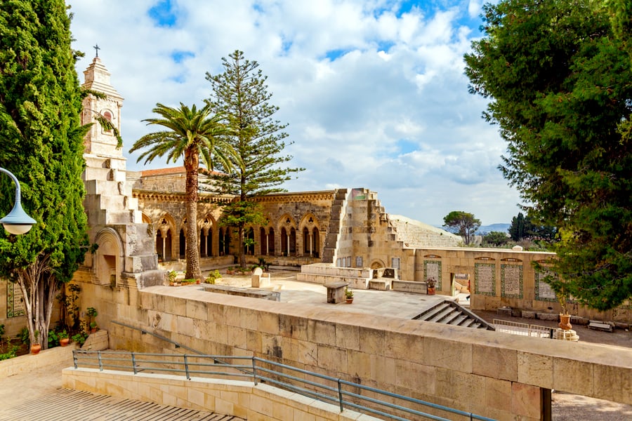  The Church of the Pater Noster, Mount of Olives, Jerusalem