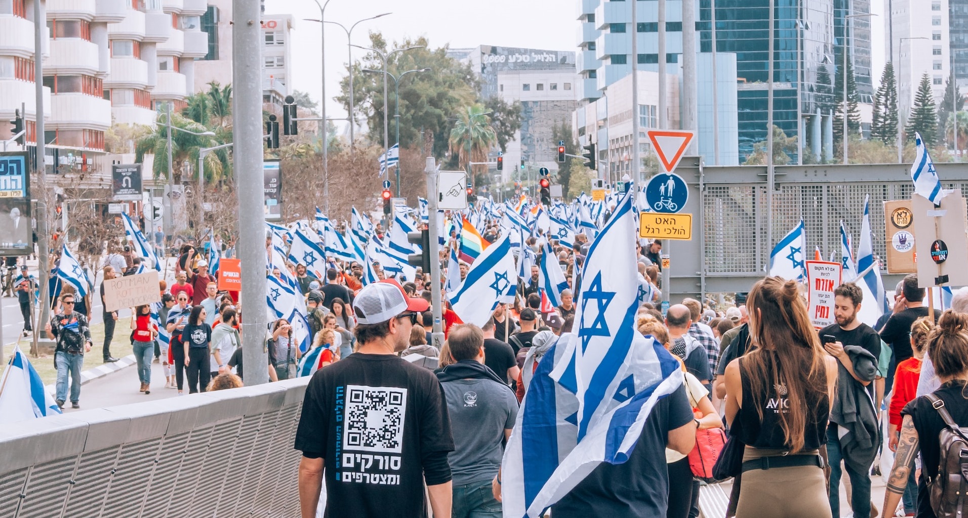 Israel Protest 2023-  Protest in Tel- Aviv