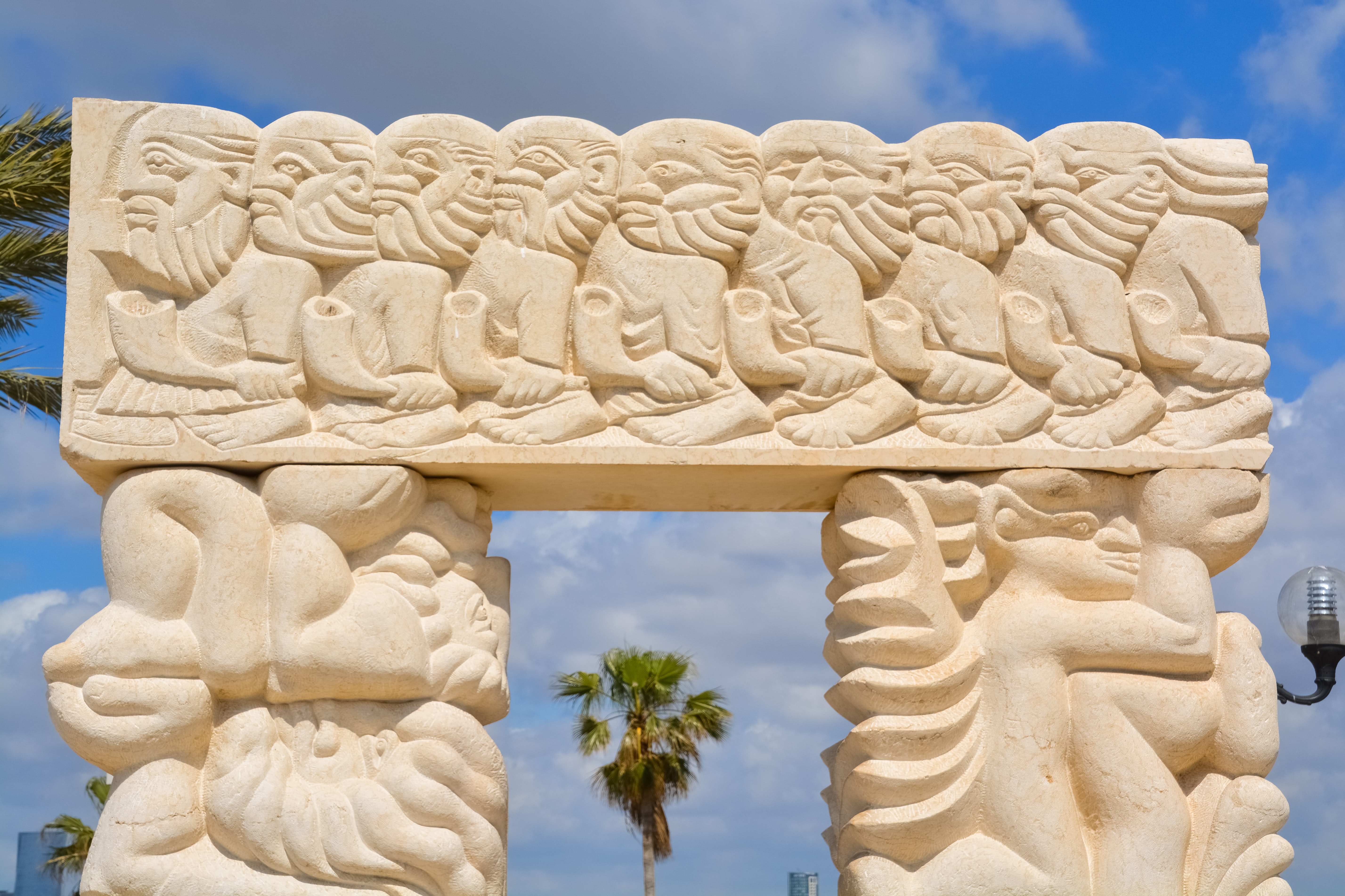 The Gate of Faith by Daniel Kafri, Jaffa, Israel