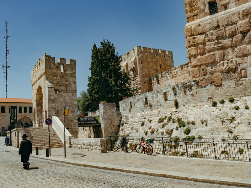 Entrance to the Tower of David, Jerusalem