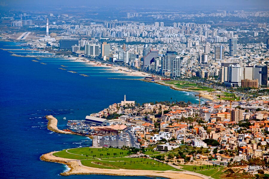 Jaffa aerial view