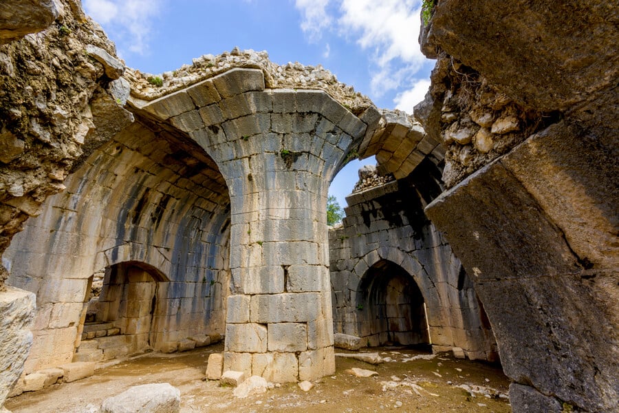 Ruins of Nimrod Castle, Golan Heights