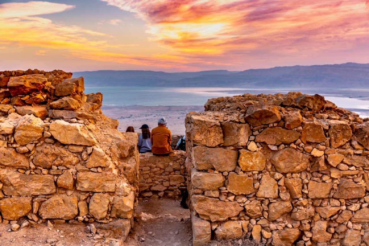 Sunrise Masada