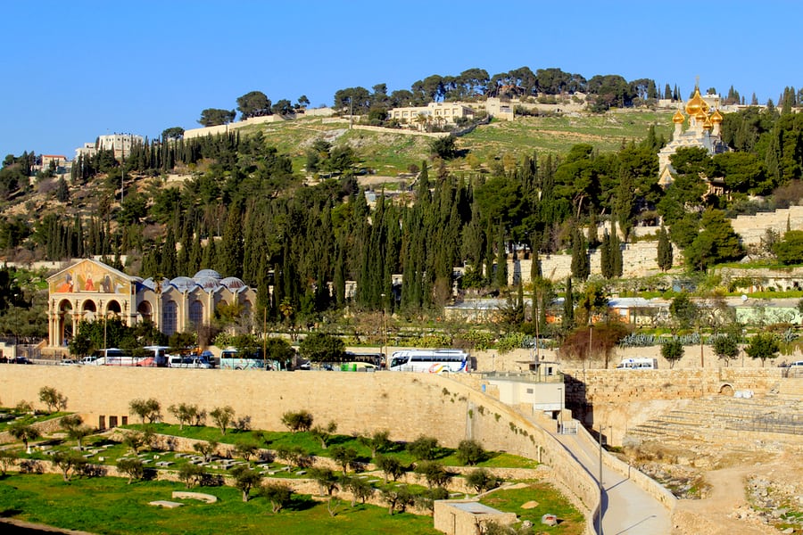 View of Mount of Olives, Jerusalem
